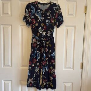 Ann Taylor Factory cropped romper size 6P